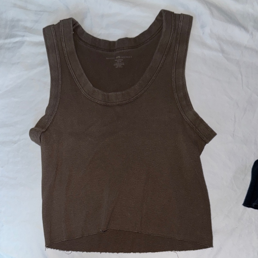 Brandy Melville Brown Connor Tank Top